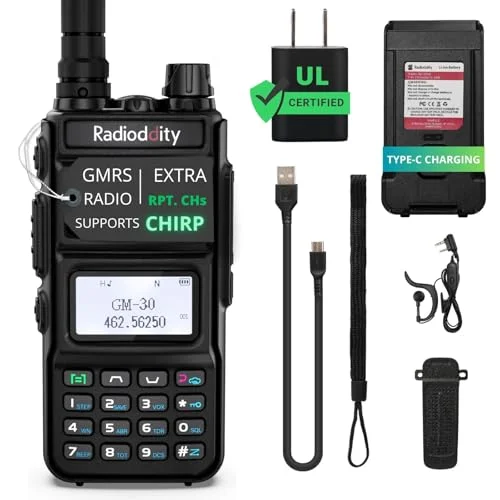 best gmrs radios - Radioddity GM-30 GMRS Handheld