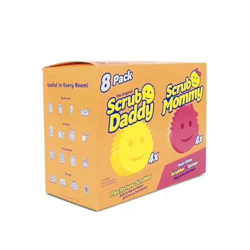 Scrub Daddy + Scrub Mommy 8-Pack home improvement gear